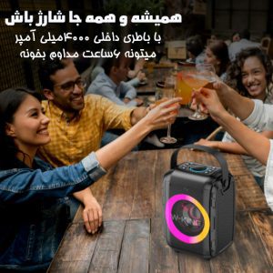 اسپیکر بلوتوثی دبلیو کینگ W-KING T9 Mini