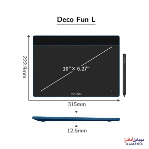 تبلت طراحی گرافیکی و قلم نوری XP-PEN DECO FUN L