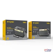 اسپیکر بلوتوثی پورتابل دبلیو کینگ مدل W-KING K6S رم خور، توان 100 وات، با میکروفون