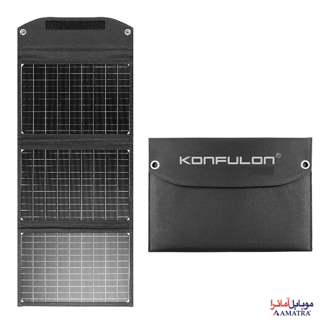 پنل خورشیدی فست شارژ ۳۰ وات کانفلون مدل Konfulon SH-03