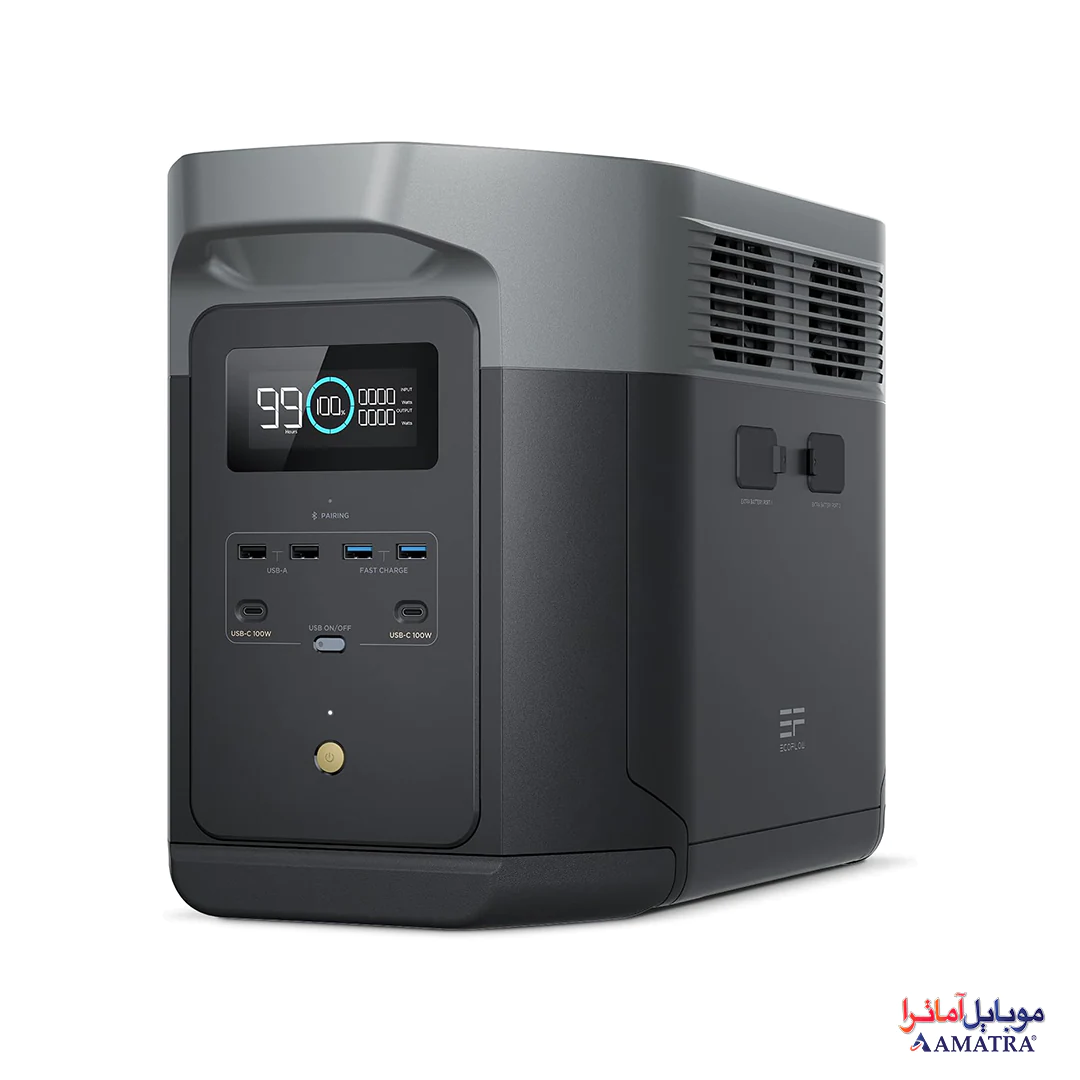 پاوراستیشن و ذخیره کننده انرژی 2400 وات قابل حمل EcoFlow DELTA 2 Max