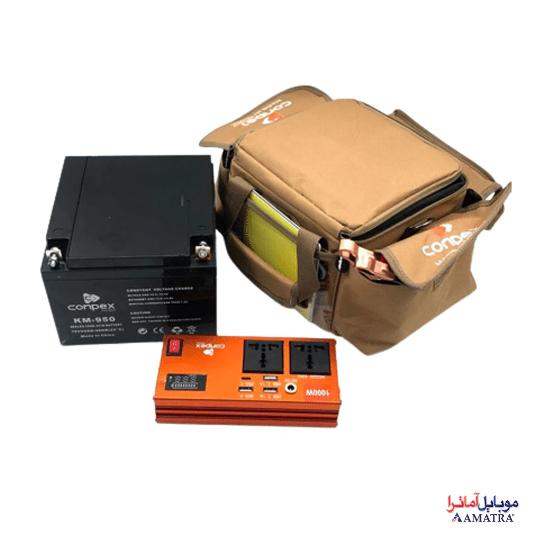 کیت جامپ استارتر و پاوربانک چندکاره کانپکس مدل KM-950