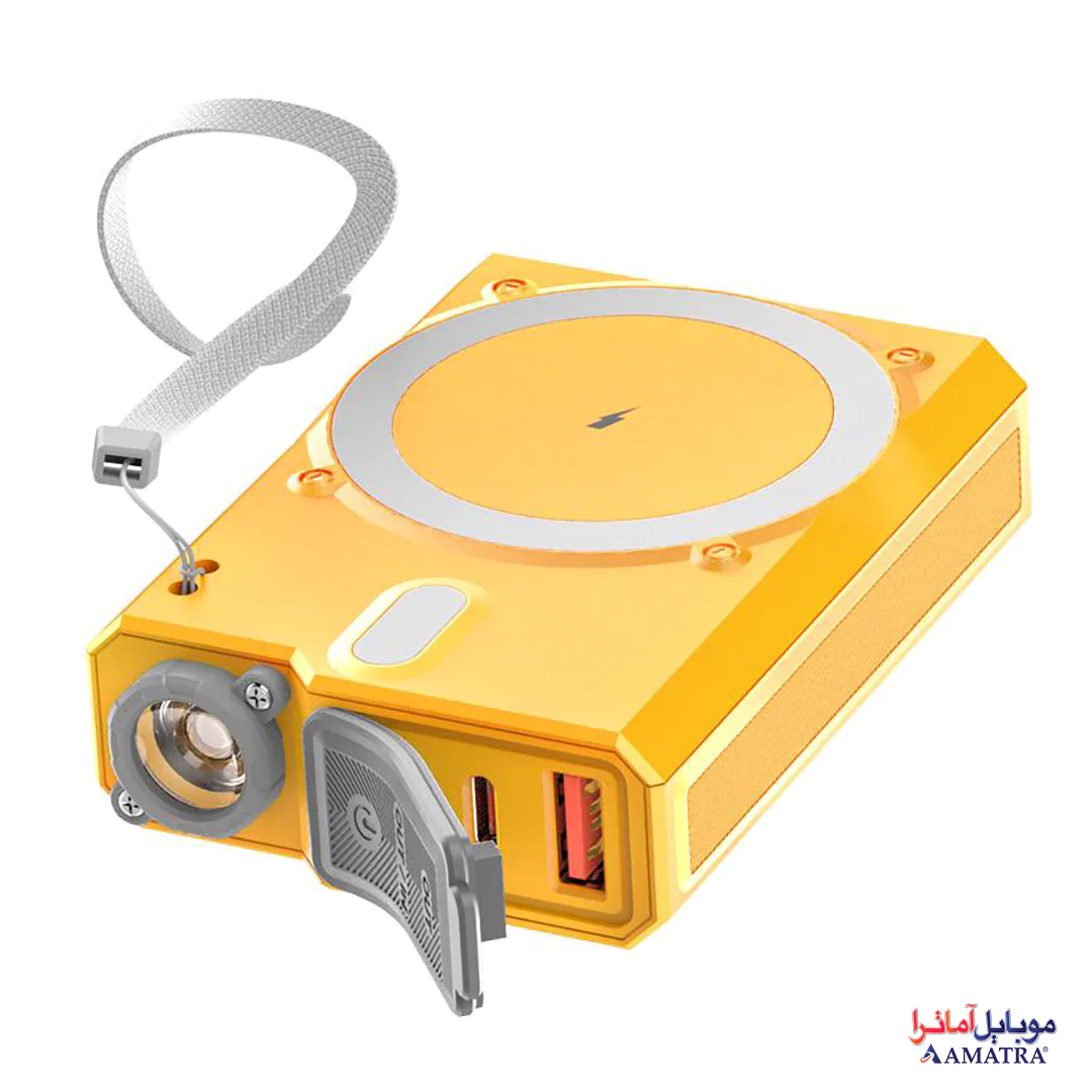 پاوربانک‌ مگ سیف وایرلس ۱۰۰۰۰ چراغ دار مدل Joko J38