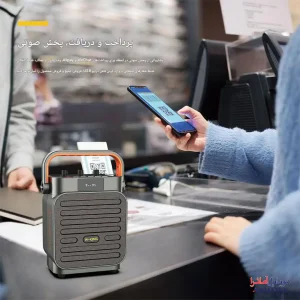 اسپیکر بلوتوثی 25 وات دبلیو کینگ به همراه میکروفون مدل W-King T15