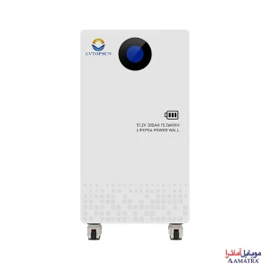 باتری لیتیوم خورشیدی ظرفیت 15 کیلووات ال وی تی اس مدل LVTS-512300-G3